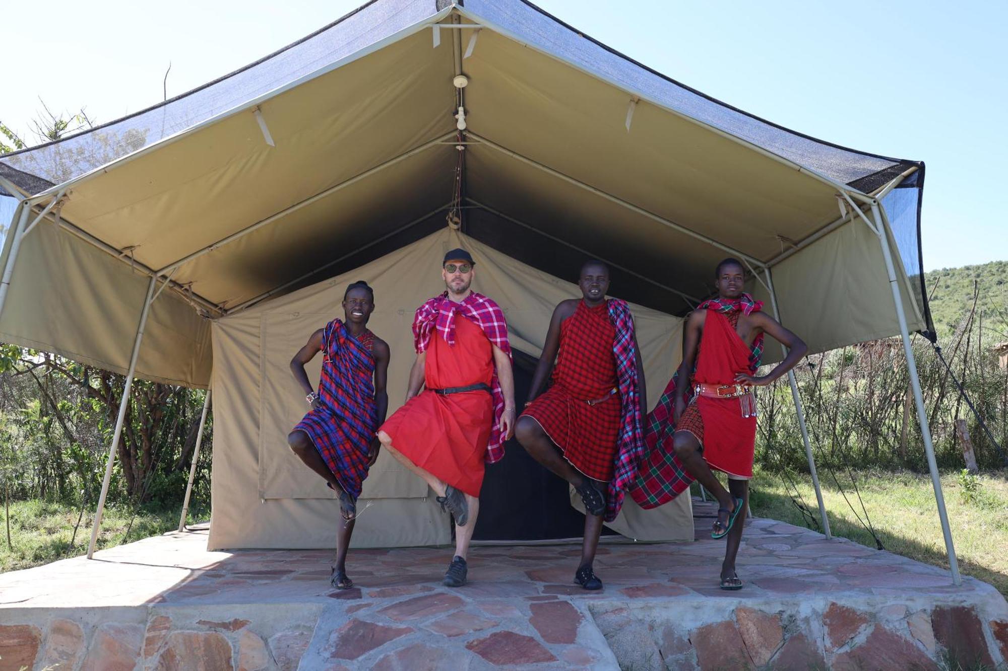 Отель Leruk Maasai Mara Camp Sekenani Экстерьер фото