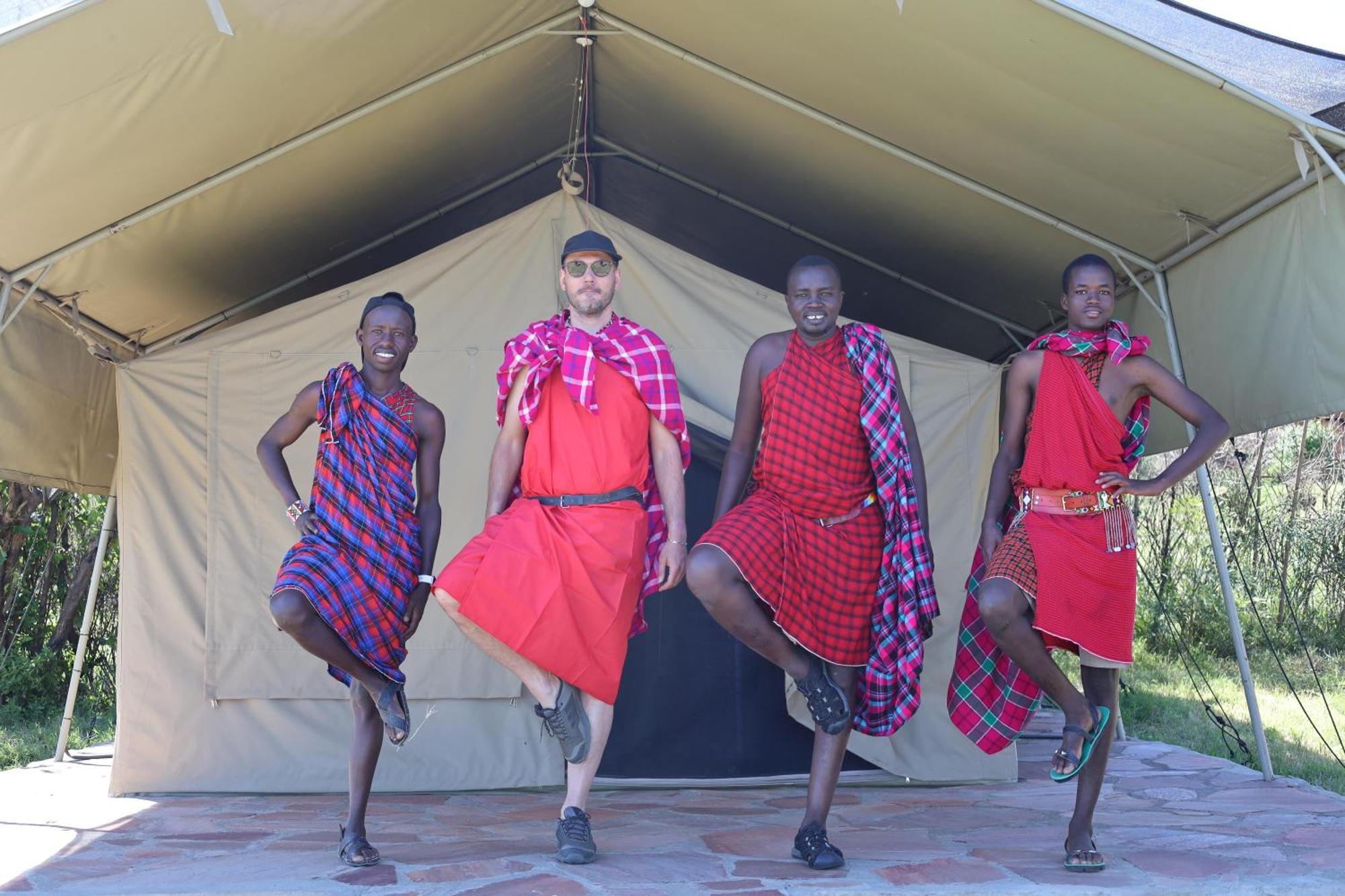 Отель Leruk Maasai Mara Camp Sekenani Экстерьер фото